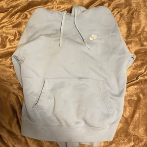 Baby blue Nike Hoodie sized Medium